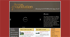 Desktop Screenshot of angusfoundation.org